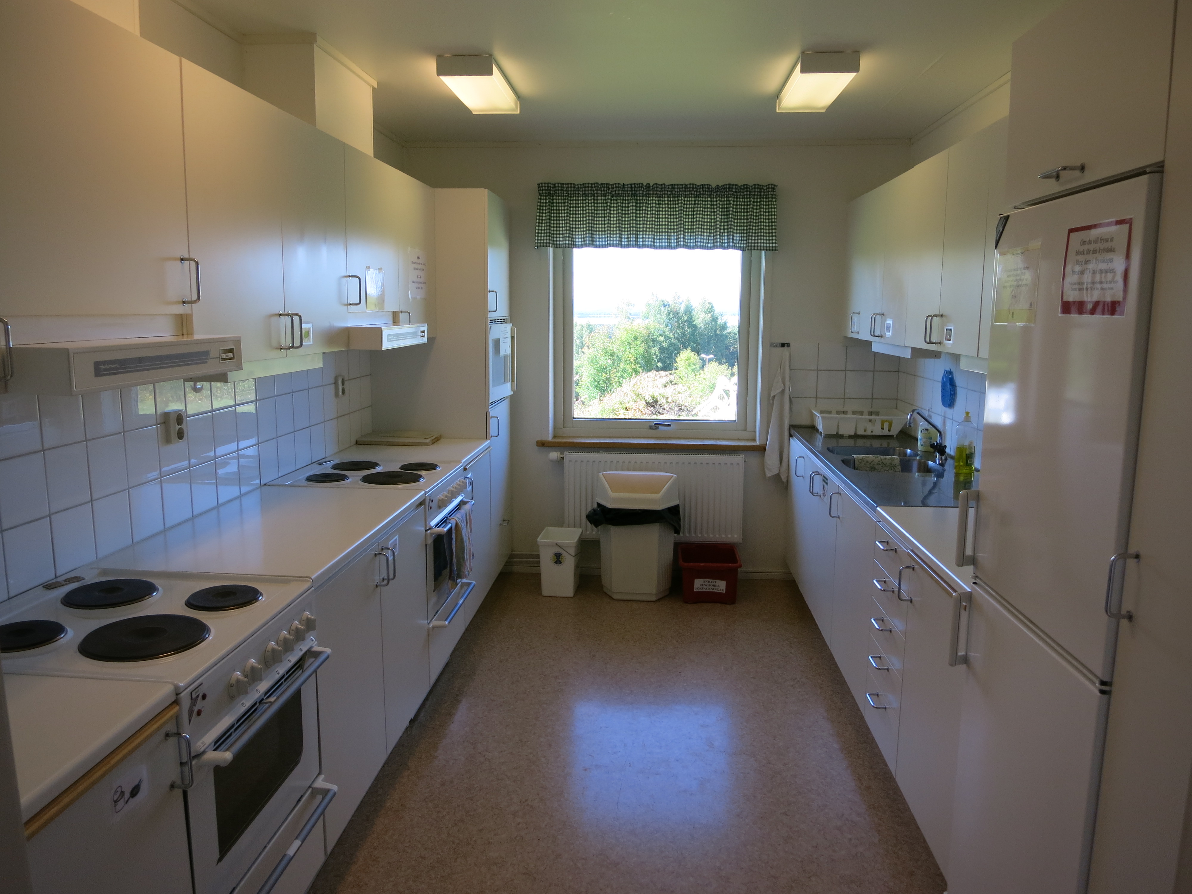 Orsa Hostel has 2 kitchens for guests